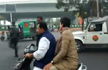 Rs 6,100 fine for Congress worker who gave a ride to Priyanka Gandhi on his scooter